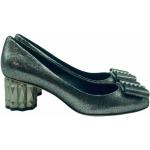 Zapatos grises de tacón rebajados Ferragamo talla 36 para mujer 