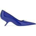Zapatos azules neón de cuero de tacón rebajados con tacón de 5 a 7cm Ferragamo talla 35,5 para mujer 