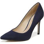 Zapatos azul marino de tacón con tacón de aguja con tacón más de 9cm acolchados Sam Edelman talla 37 para mujer 