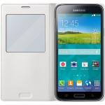 Fundas blancas de sintético para Samsung Galaxy S5 SAMSUNG 