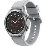 Smartwatches plateado rebajados con correa de plata Clásico SAMSUNG Galaxy Watch4 Bluetooth 