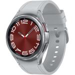 Smartwatches de acero inoxidable con notificaciones con correa de plata Clásico SAMSUNG Galaxy Watch6 Classic TIZEN WiFi para mujer 
