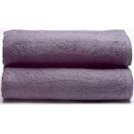 Juegos de toallas grises de algodón rebajados Sancarlos 70x140 