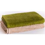 Juegos de toallas verdes de algodón Sancarlos 70x140 