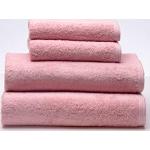 Juegos de toallas rosas de algodón Sancarlos 70x140 