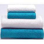 Juegos de toallas blancos de algodón Sancarlos 70x140 