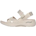 Sandalias blancas de verano Skechers Arch Fit talla 37 para mujer 