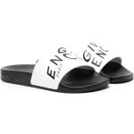 Sandalias planas blancas de goma rebajadas con logo Givenchy talla 29 para mujer 