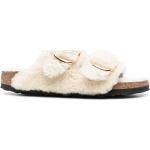Sandalias blancas de piel de cuero Birkenstock Arizona talla 35 para mujer 