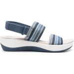 Sandalias azules de goma de tiras Clarks talla 39 para mujer 