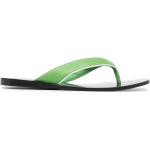 Sandalias verdes de cuero de cuero rebajadas con logo Senso talla 38 para mujer 