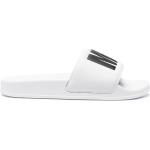Sandalias blancas de goma de tiras con logo MSGM talla 37 para mujer 