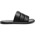 Sandalias negras de piel de cuero rebajadas con logo GIUSEPPE ZANOTTI talla 43 para mujer 