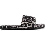 Sandalias de goma de leopardo con logo Tom Ford para hombre 
