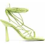 Sandalias verdes de poliuretano de tiras rebajadas Gia Borghini talla 37 para mujer 
