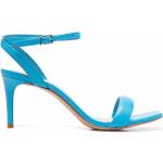 Sandalias azules de goma de cuero con logo SCHUTZ talla 34 para mujer 