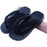 Sandalias negras de tiras con botones talla 25 para mujer 
