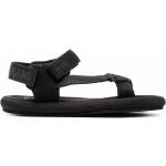 Sandalias negras de goma rebajadas de verano de carácter deportivo con logo Tommy Hilfiger Essentials talla 39 para mujer 
