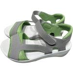 Zapatillas verdes de cuero de fútbol sala de verano informales talla 42 para mujer 