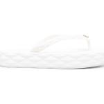 Sandalias blancas de goma con plataforma con logo Jimmy Choo talla 39 para mujer 