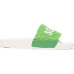 Sandalias verdes de goma rebajadas de verano con logo Senso talla 39 para mujer 