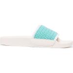 Sandalias planas azules de goma rebajadas con logo Senso talla 39 para mujer 