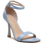 Sandalias azules de cuero de cuero rebajadas Guess talla 35 para mujer 