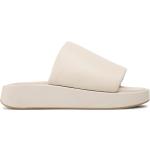 Sandalias blancas de piel de cuero rebajadas Inuovo talla 37 para mujer 
