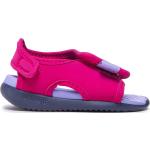Sandalias rosas de cuero de cuero Nike talla 27 infantiles 