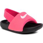 Sandalias rosas de cuero de cuero rebajadas Nike infantiles 