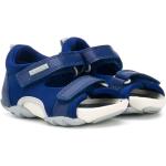 Sandalias azules de goma de tiras talla 23 para mujer 