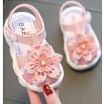 Sandalias blancas de PVC de verano para niña 