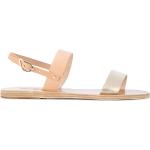 Sandalias beige de goma de cuero Ancient Greek Sandals talla 39 para mujer 