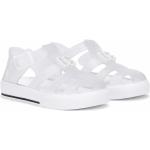 Sandalias blancas de goma de tiras con logo Dolce & Gabbana talla 22 infantiles 