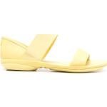 Sandalias amarillas de goma de cuero Camper Right talla 39 para mujer 