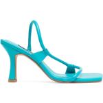 Sandalias azul marino de goma de cuero Senso talla 39 para mujer 