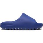 Sandalias azules de goma con logo adidas Yeezy para mujer 