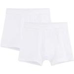 Sanetta Niños Pantalones Cortos con Doble de Algodón Orgánico - Made IN Europe - Blanco (10), 116