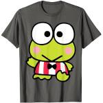 Sanrio Keroppi Frog Gráfico frontal y trasero Camiseta
