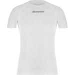 Camisetas blancas de manga corta rebajadas manga corta Santini talla XL para hombre 