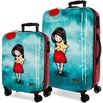 Set de maletas multicolor de goma de 64l con aislante térmico Gorjuss infantiles 