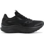 Zapatillas negras de sintético de running con tacón de 3 a 5cm acolchadas Saucony talla 14 para mujer 