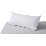 Fundas blancas de algodón de almohada 40x105 