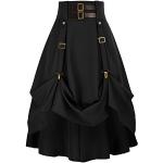 Faldas negras de tablas  vintage talla S para mujer 