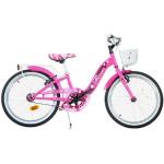 Bicicletas paseo rosas para niña 