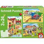 Puzzles verdes Schmidt Spiele 3-5 años 