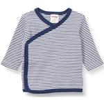 Schnizler Batwing Shirt Long Sleeve Stripes Camisa Unisex Bebé, Navy Blue, 44 cm