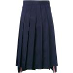 Faldas plisadas azules de poliester Thom Browne talla XXL para mujer 