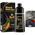 Champús negros de uso frecuente de 500 ml para  cabello dañado para pelo moreno para mujer 