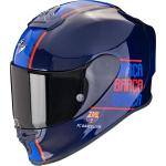 Scorpion EXO-R1 Evo Air FC Barcelona, casco integral XL male Azul Oscuro/Rojo/Azul